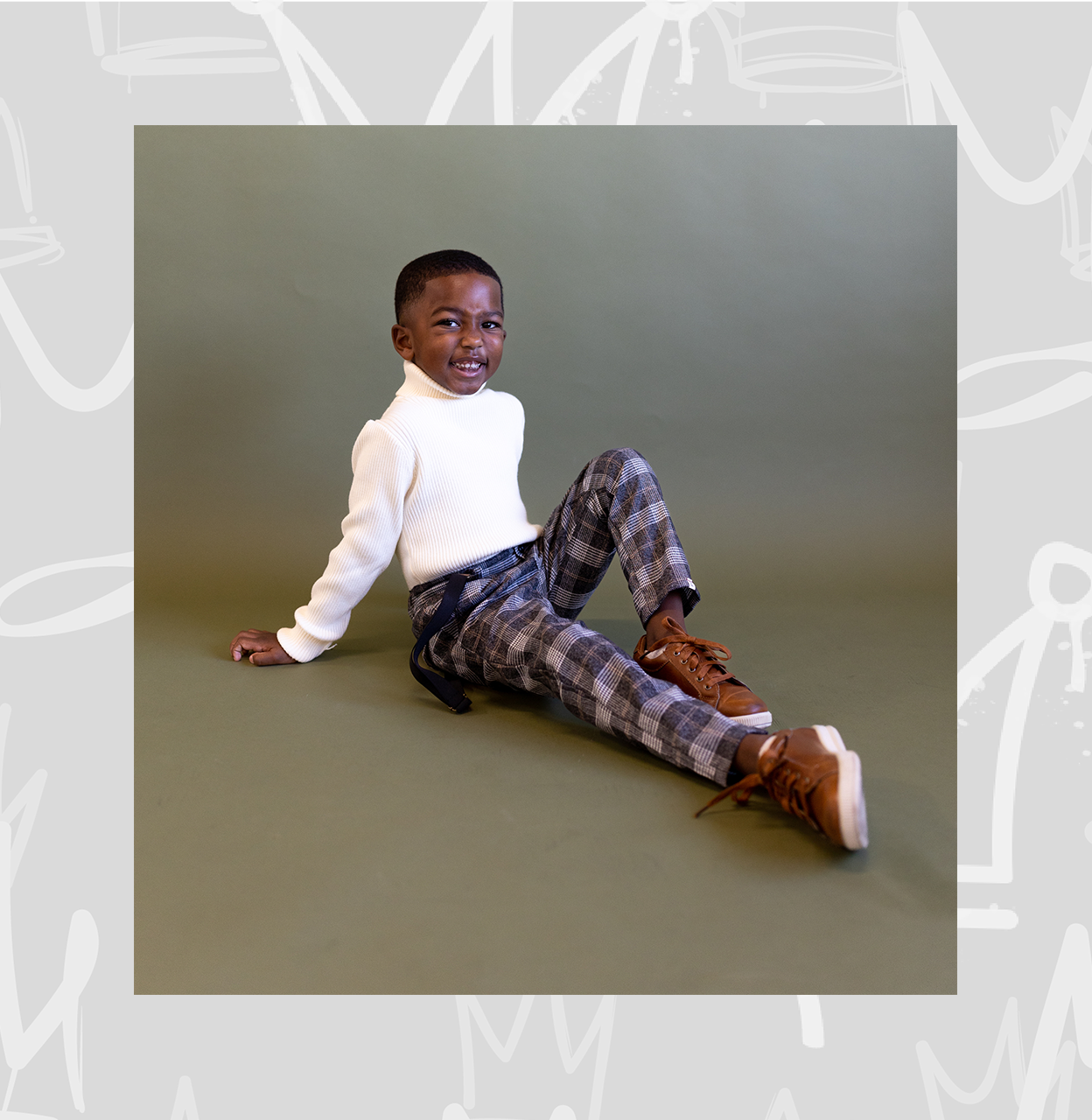 Plaid pants 2025 with suspenders