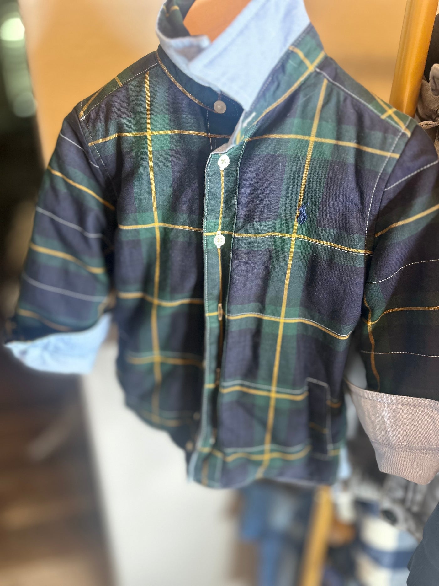 Polo Plaid Jacket (PRE-LOVED)