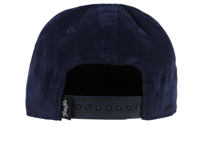 Phoenix Hat: Blue Corduroy Youth