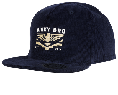 Phoenix Hat: Blue Corduroy Youth