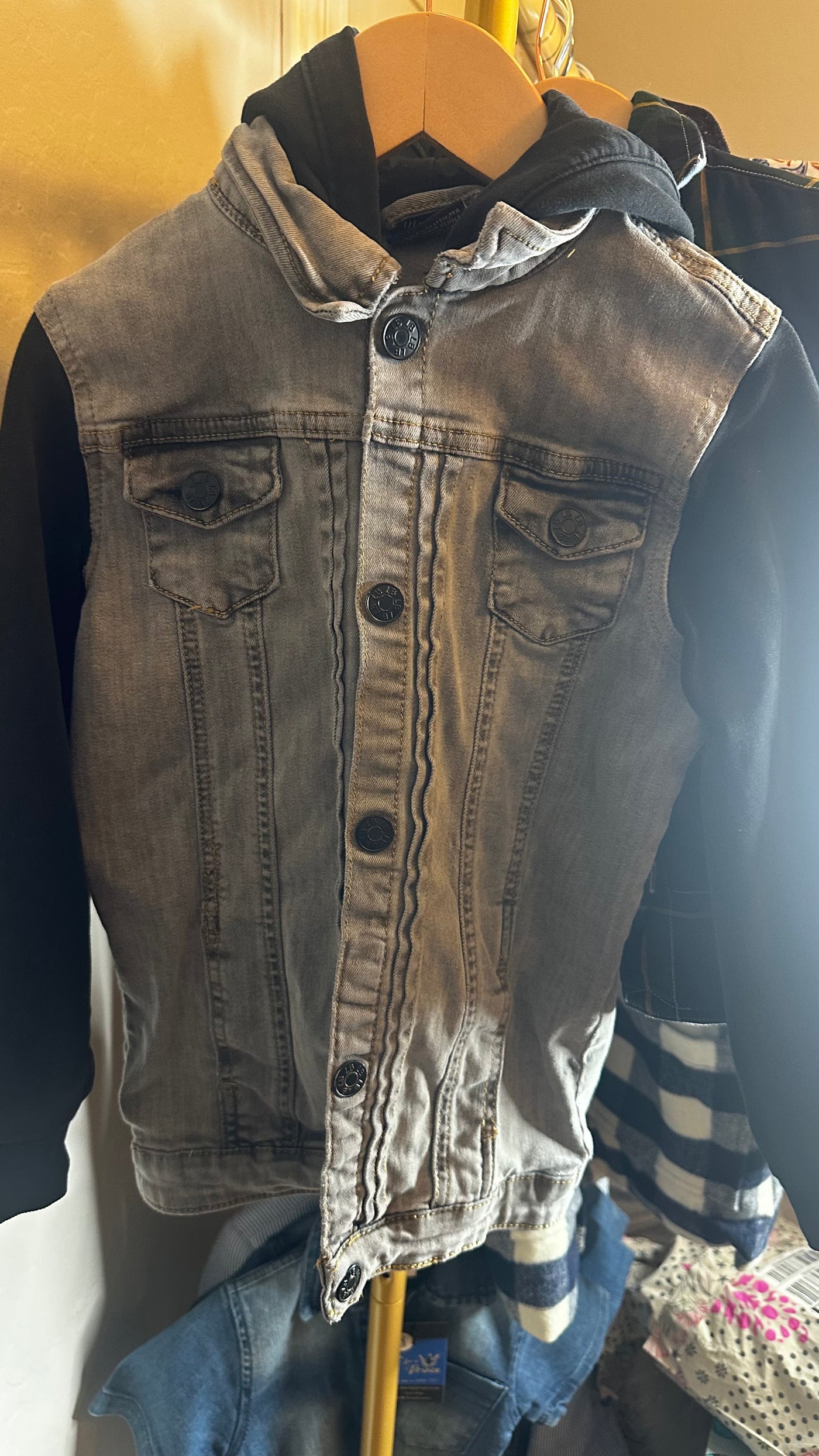 Pre-Loved LB Denim Hoodie Jacket