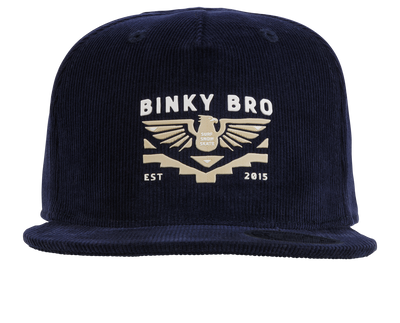 Phoenix Hat: Blue Corduroy Youth