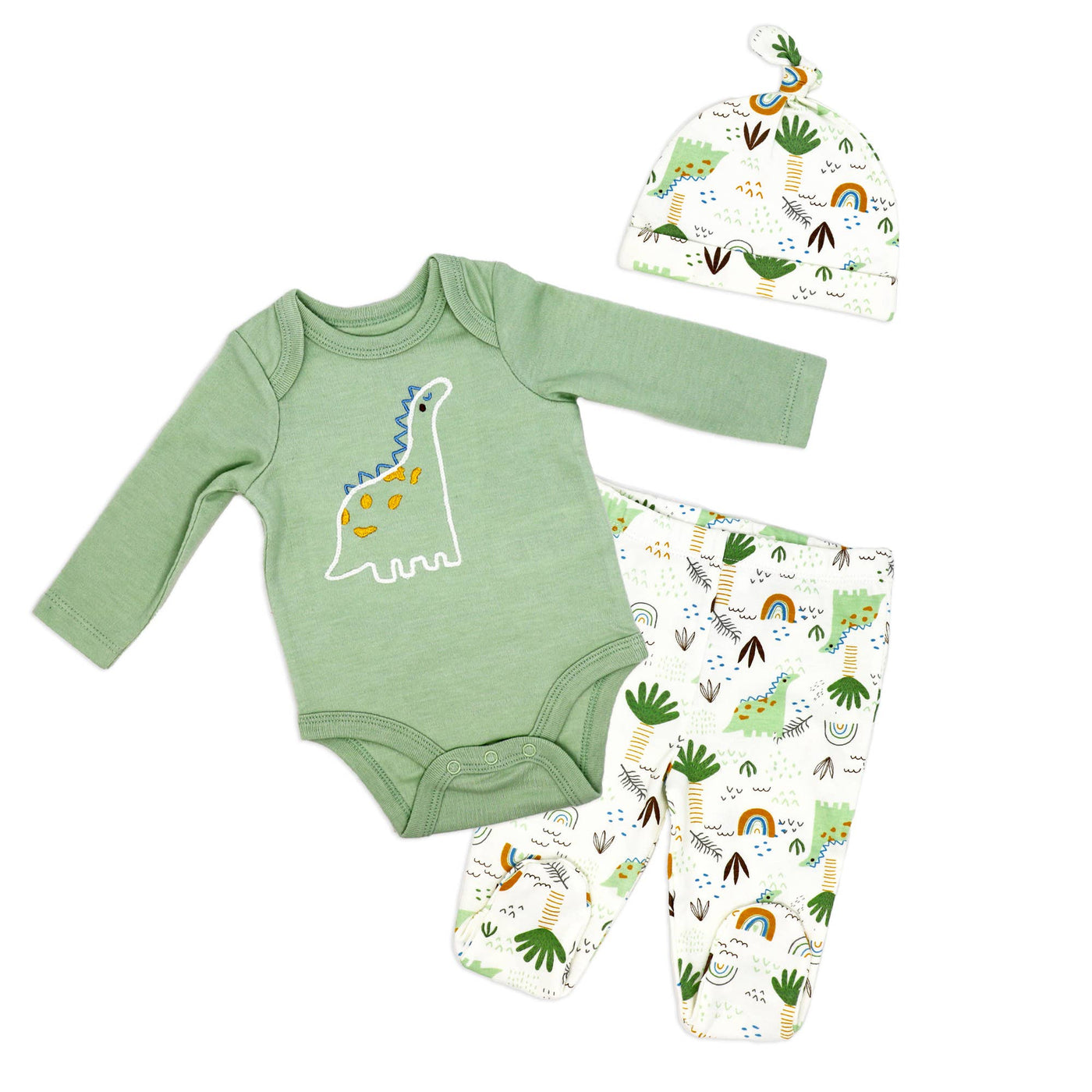 Boys 3 Piece Set- Dinosaur: