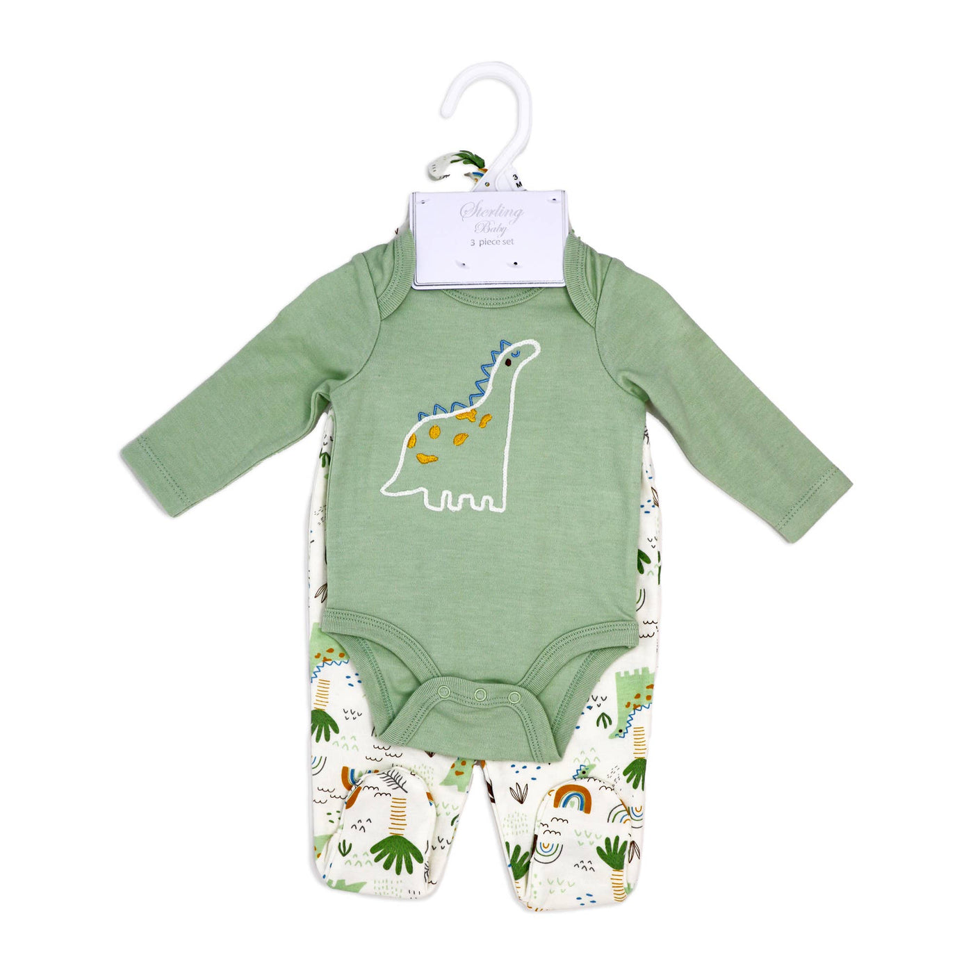 Boys 3 Piece Set- Dinosaur: