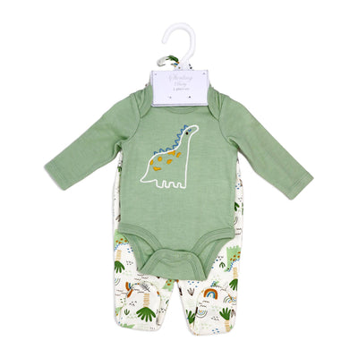 Boys 3 Piece Set- Dinosaur: