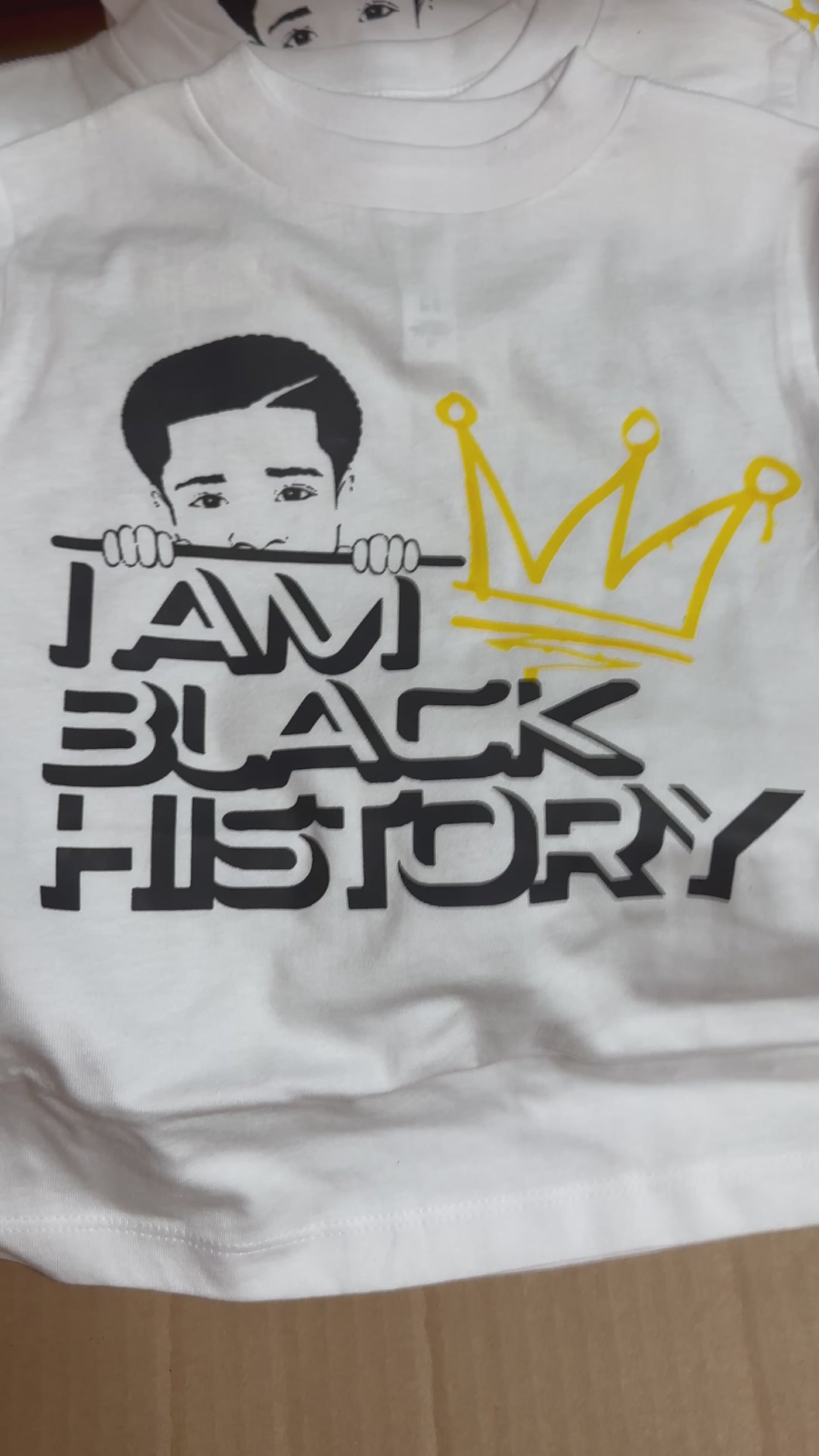 Boys I Am Black History T-Shirt