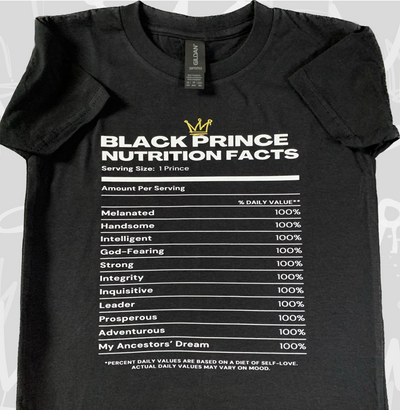 Black Prince Nutritional Facts