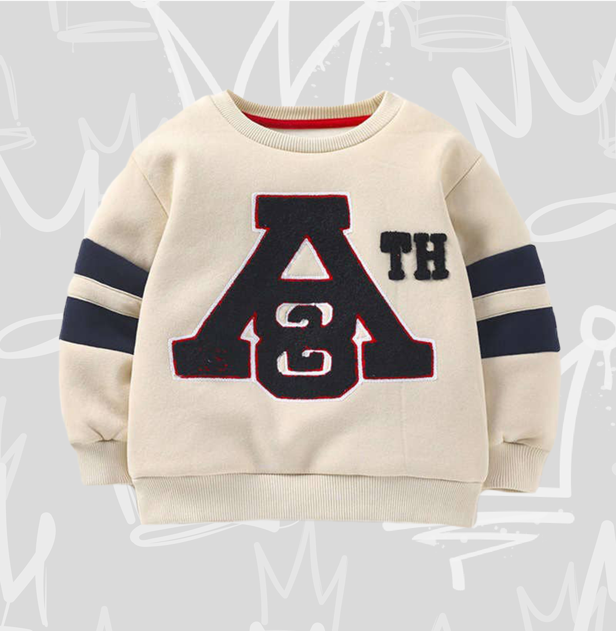 Letter "A" sweatshirt